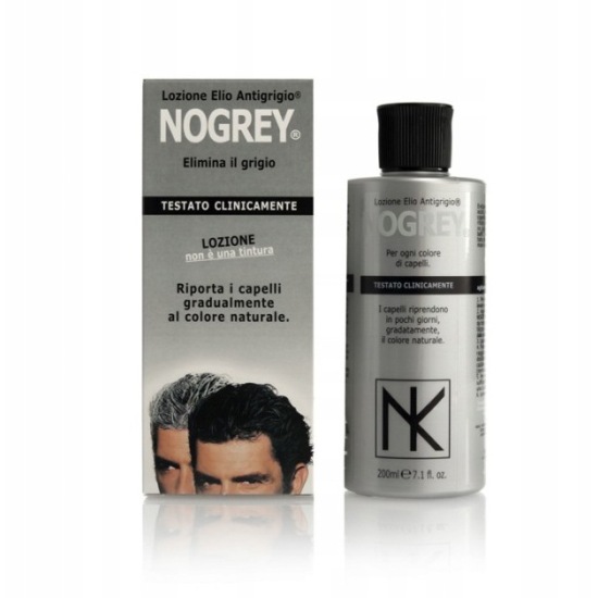 Nogrey vlasová voda proti šedinám 200 ml