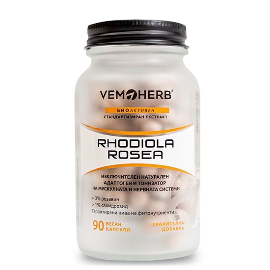 VemoHerb Rhodiola Rosea 90 kapslí
