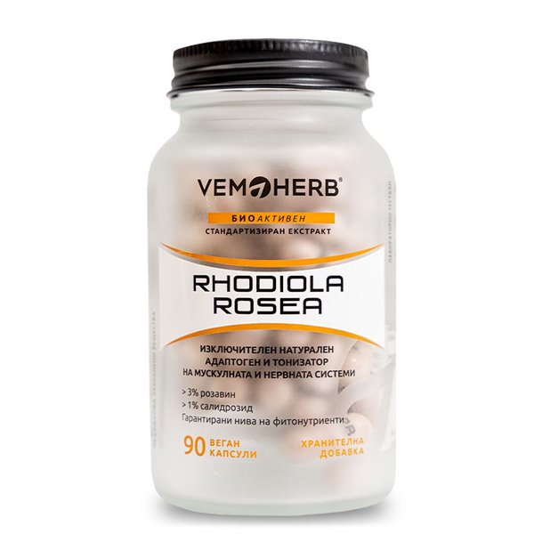 VemoHerb Rhodiola Rosea 90 kapslí