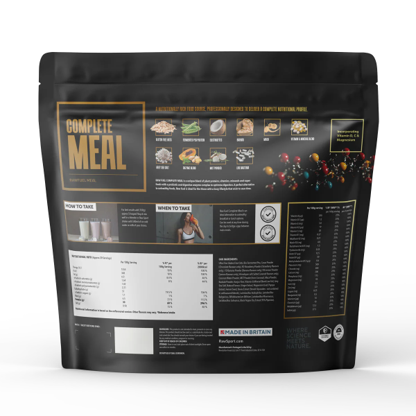 Raw Fuel Complete Plant Meal 2kg - chocolate brownie | Hodky.cz