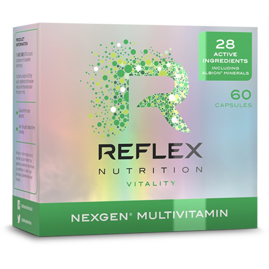 Vitamíny a minerály Reflex Nexgen® 60 kapslí