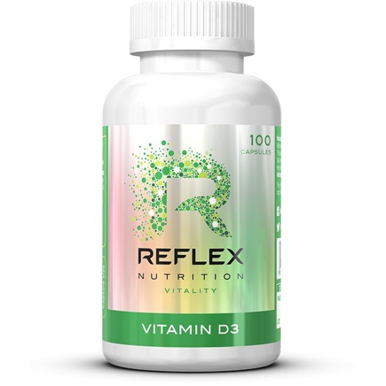 Vitamíny a minerály Reflex Vitamin D3 100 kapslí